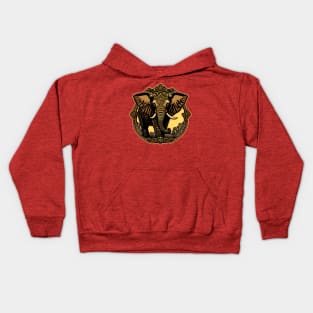 Ceremonial Elephant Kids Hoodie